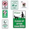 Please Be Respectful Sign No Dog Pooping or Peeing Sign for YardOnly Tin Brand Without Any Accessories