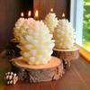 Silikonform für Tannenzapfen-Kerzen, DIY-Kiefernkugel, aromatische Kerzenherstellung, Harzseifenform, Weihnachtsgeschenke, Bastelbedarf, Heimdekoration