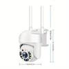 1.5-Inch PTZ Camera 1080p, Two-Way Audio Indoor HD Remote Monitoring
