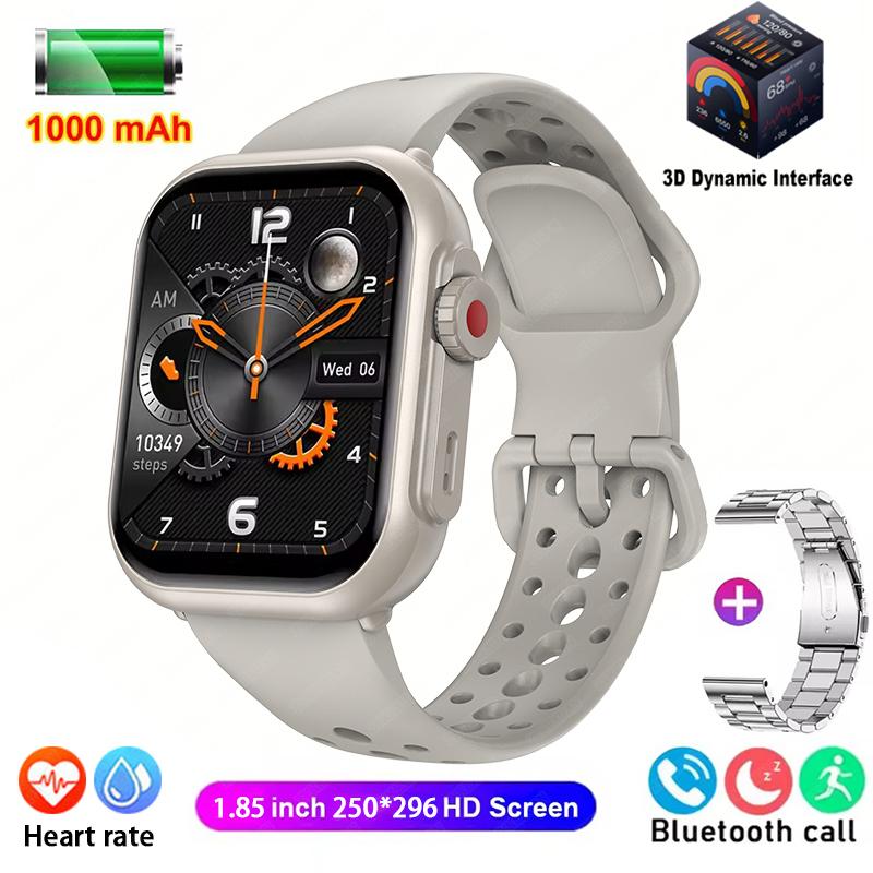 Smart Watch Ultra 2 SE Men Women 1000mAh AMOLED Heart Rate 100+Sport Bluetooth Call GPS Track Waterproof Smart Watch IOS Android