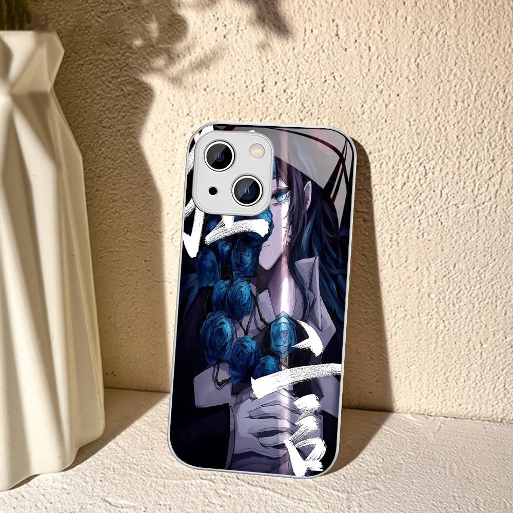 Cartoon Ado Kyogen X Uta For IPhone 14 13 12 Mini 11 Pro XS Max X XR 14 Plus Tempered Glass Cover