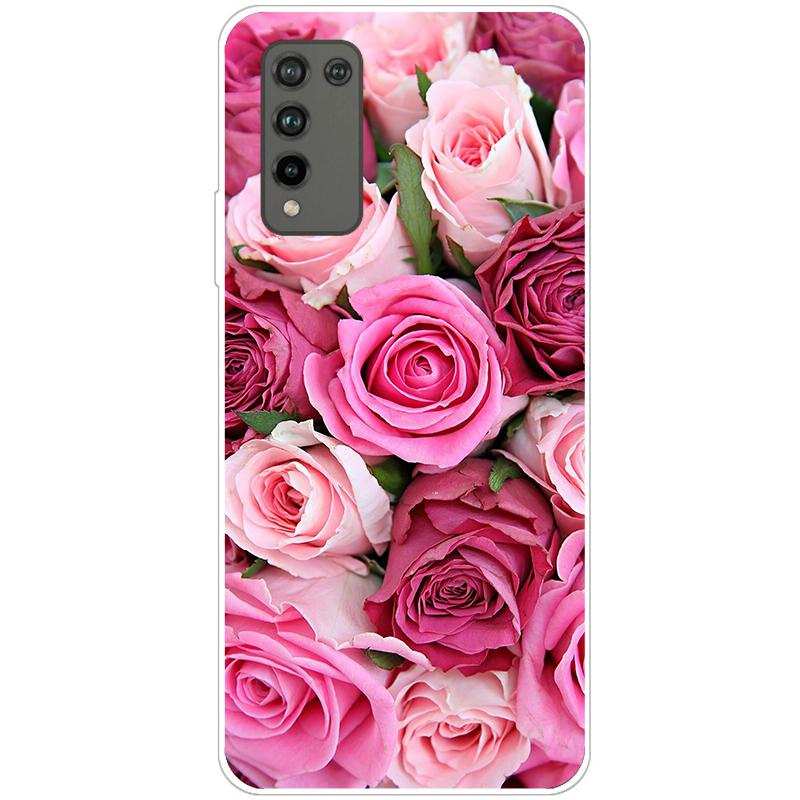 Für Huawei Honor 10X Lite Hülle Silikon Weich Niedlich Tier Handyhülle für Honor 10X Lite Hülle Honor10X 10 X Lite Fundas 6,67 Zoll