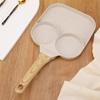 ZISIZ 4-Hole Non-Stick Egg & Burger Frying Pan