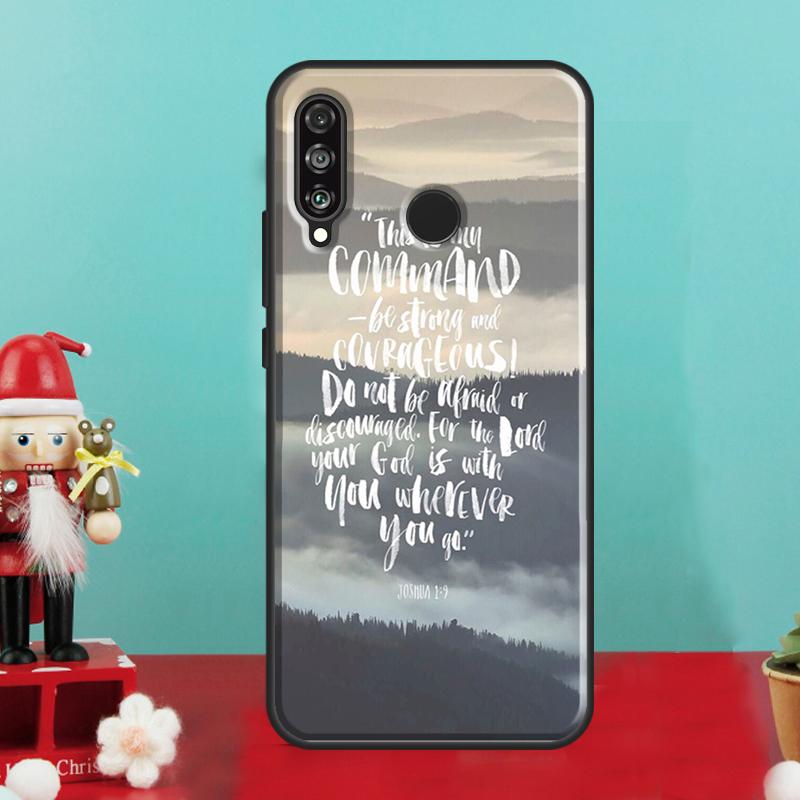 Bible Verse Quotes For Huawei Nova 10 9 SE 12i 12s 11i 8i Y90 Y60 Y70 Y72 Y73 Y61 Y91 P30 P40 Lite P60 Pro Case