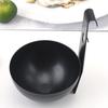 Stainless Steel Egg Mold Hangable Hard Boiled Egg Maker Easy Use Semi-Circular Design Rust Resistant Egg Cooker Kitchen Tool