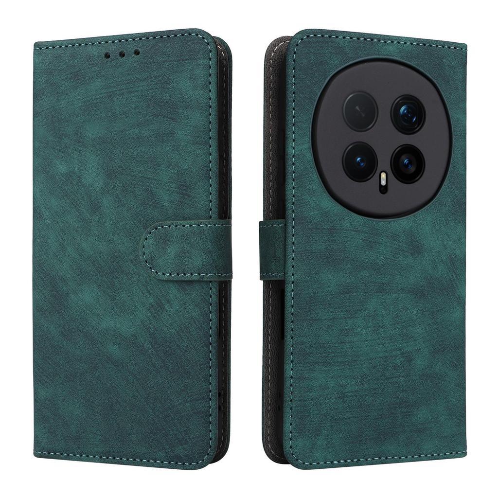 Flip Cover für Honor Magic8 Pro PU Leder Handyhülle Ganzkörperschutz [RFID-Blockierung] Brieftaschenhülle