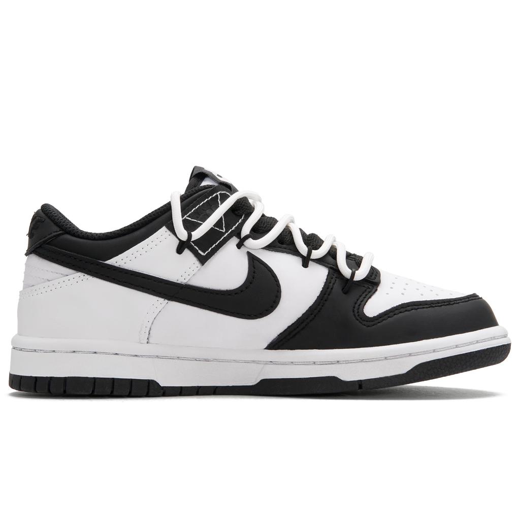 Nike Dunk Running Panda Abrasion Resistant Low top Skateboard Shoes Unisex Black White HF5441-100(Team62-)
