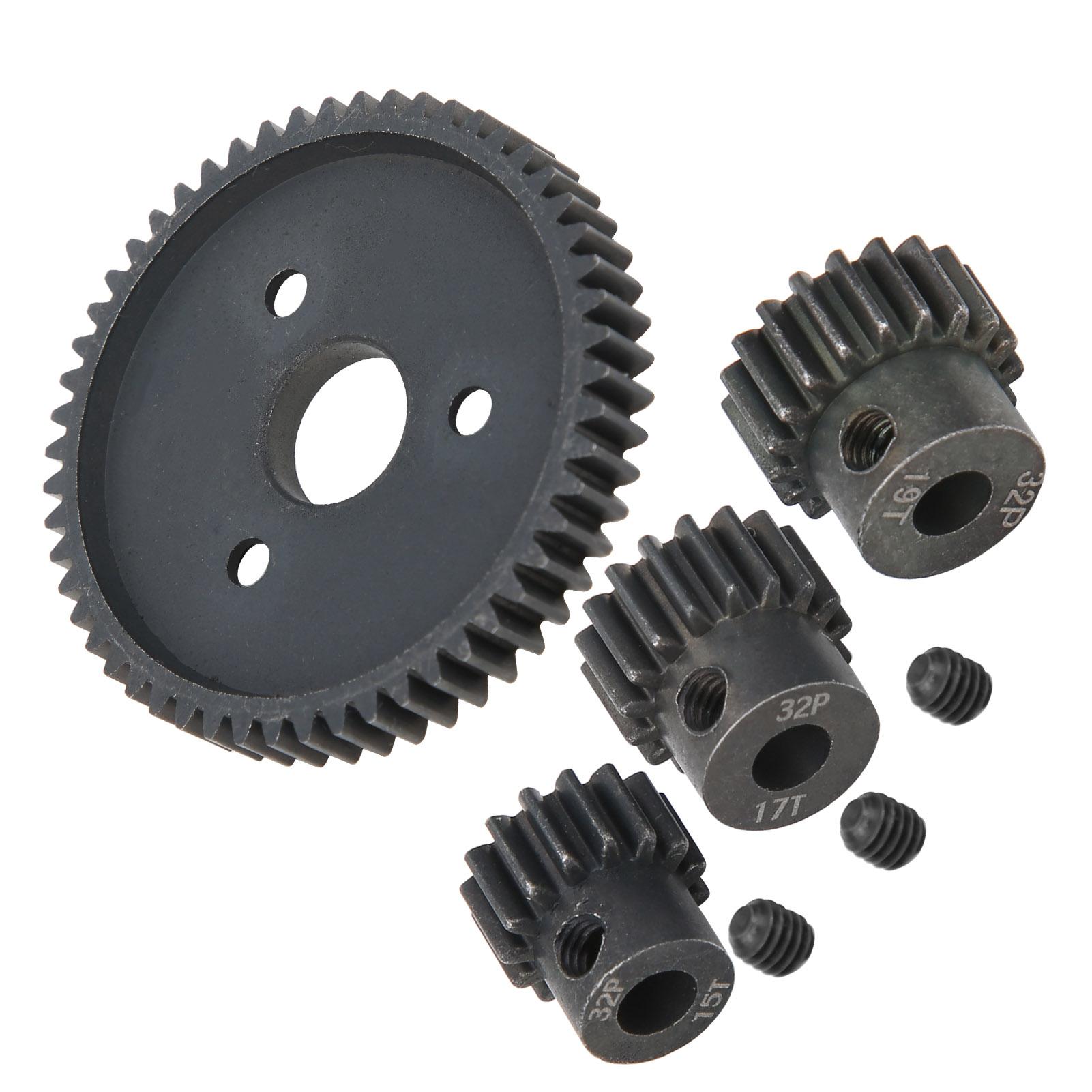 

RC Car 54T Hard Steel Gear with 15T/17T/19T Gear for Traxxas Slash 1/10 Model Car