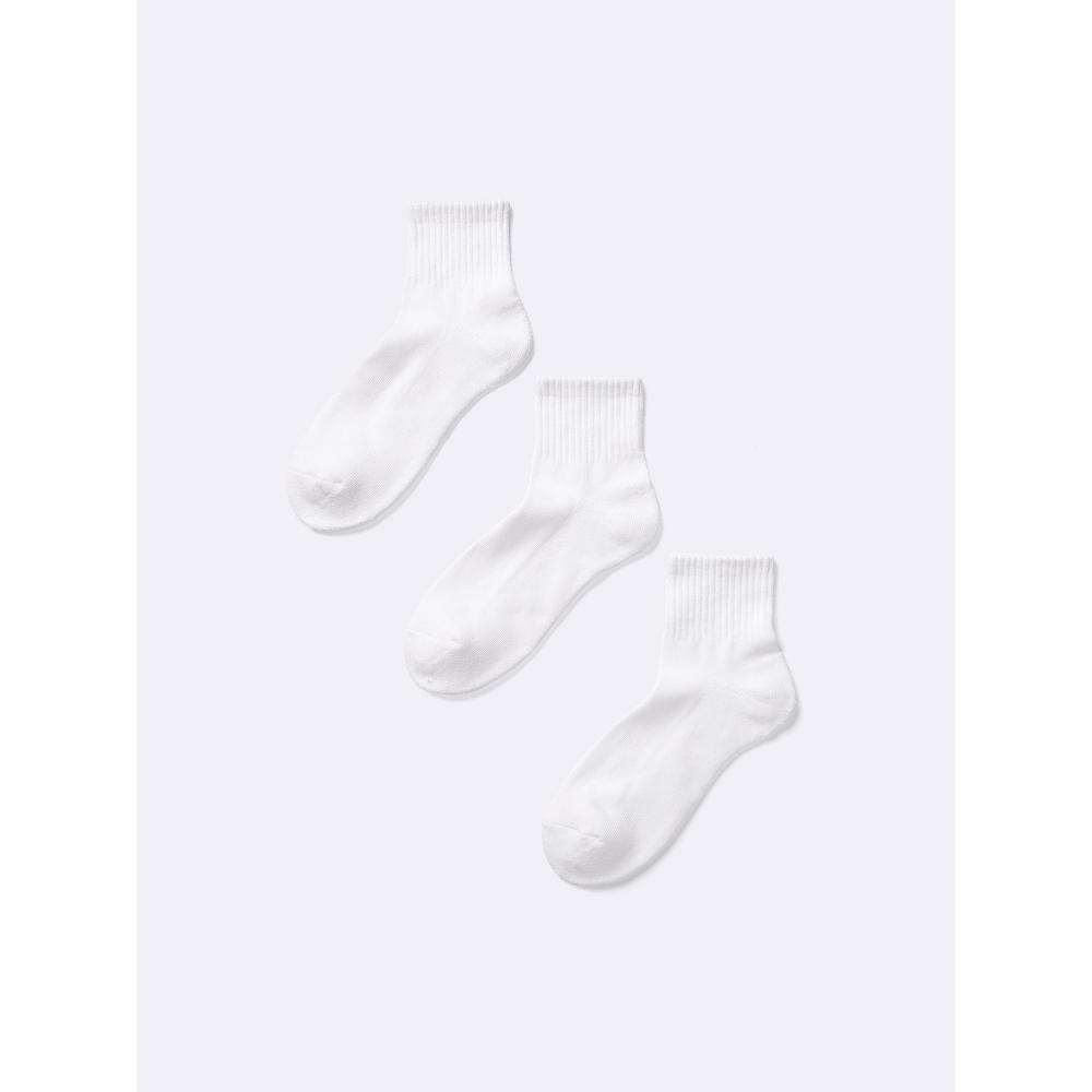 

Носки Gu By Uniqlo Ankle Socks 3p 00 WHITE/2527cm