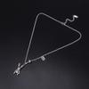 Retro Silver Mechanical Rabbit Necklace Female Cold Wind Pendant Design Personalized Collarbone Sweater Chain