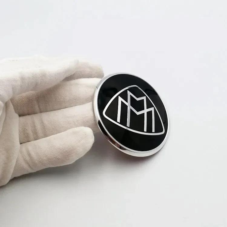 Maybach Standing Metal Emblems Car Hood 3D Rear Logo Side Standard for S Gls Class S400 S500 S600 W222 Badge Accessories1