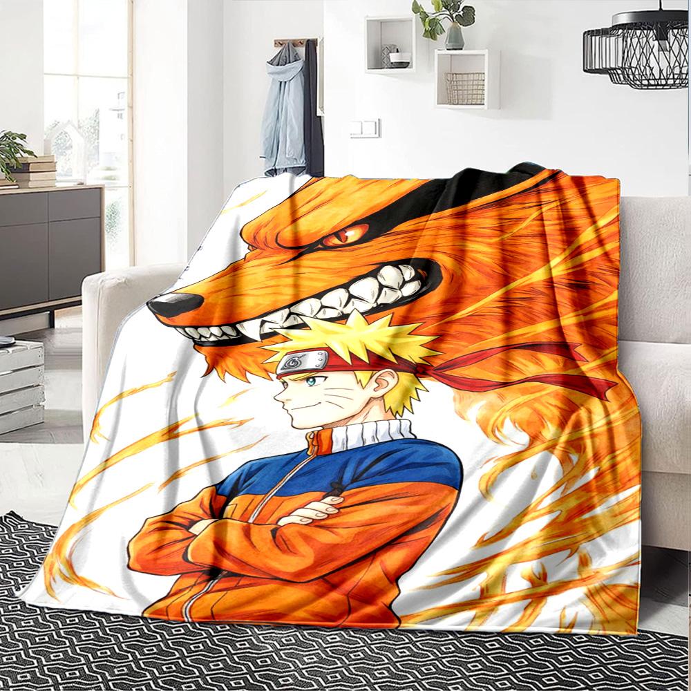 Naruto Blanket Soft Cozy Perfect for Bedding Picnics Bed for All Seasons Modern Birthday Christmas Gift Blanket