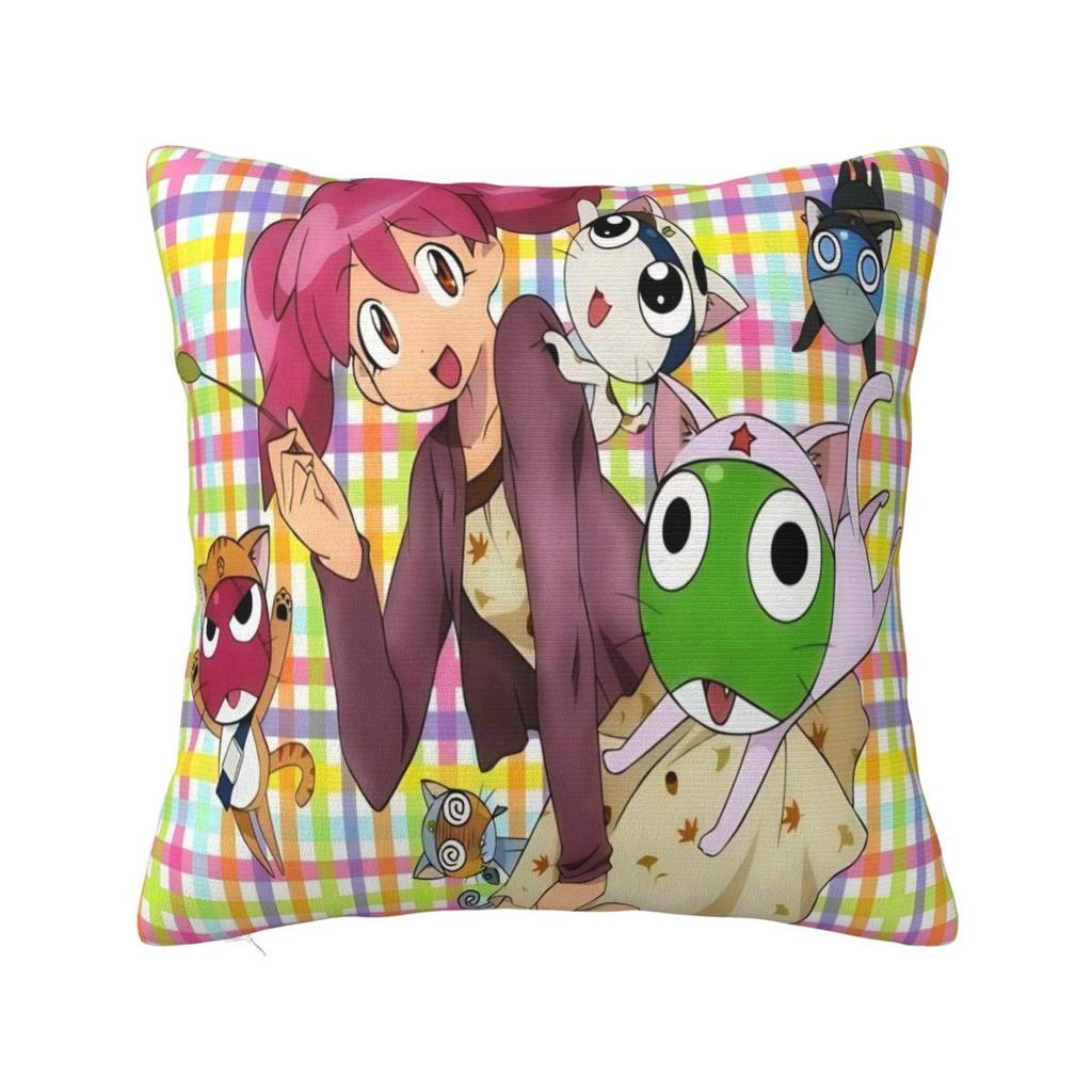 Anime Keroros Frog Pillow Cover Cute Funny Pillow Case For Sofa Home Decoration Cushion Cover Pillowcases Birthday Present