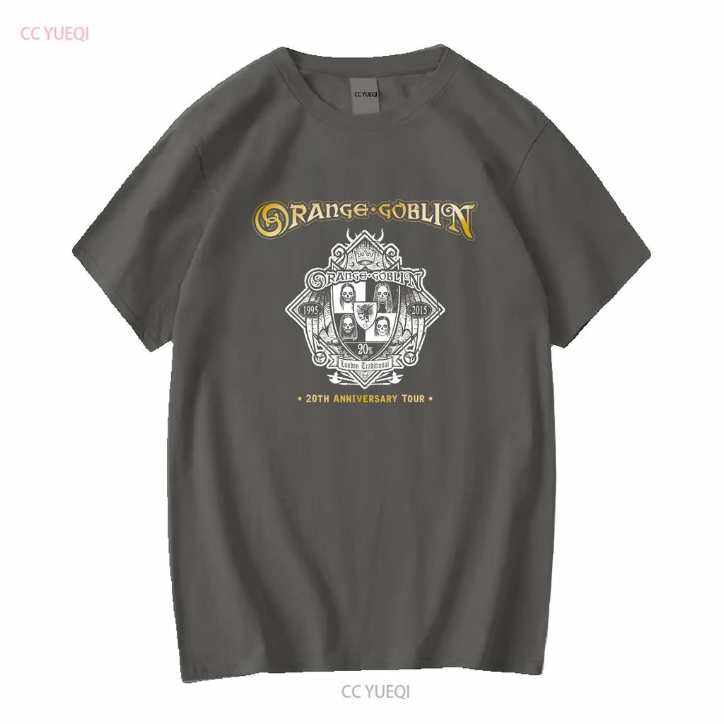 ORANGE GOBLIN kündigen 20-jährige Jubiläumstour an S bis 5XL T-Shirt S5286 Vintage gewaschen Weich Stilvoll Bequem Vielseitig Lässig