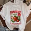 Strawberry Graphic T Shirts Summer Berry Lover Tshirt Unisex Ladies Girl Short Sleeve Tops Tee Casual Soft Pritned Streetwear