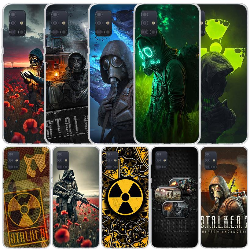 Game S-Stalker Soft Cover for Samsung Galaxy A12 A22 A32 A52 A72 A02S Phone Case Note 20 Ultra 10 S10 Plus A51 A71 A50S A20S A10
