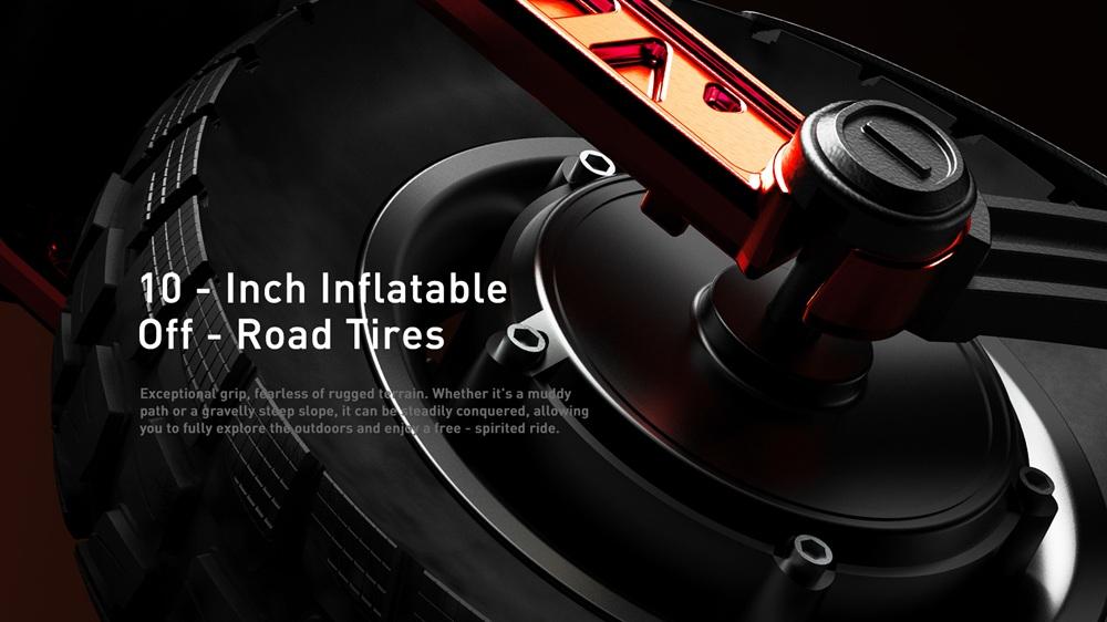 Trotinetă electrică JOYOR S10-S-Z 1000W cu motor dublu - Baterie 60V18Ah, autonomie 85km, anvelope off-road 10", frâne hidraulice, trotinetă electrică pliabilă