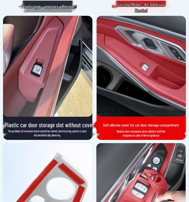 Silicone Pad Center Console Protector for Toyota RAV4 Velanda Models