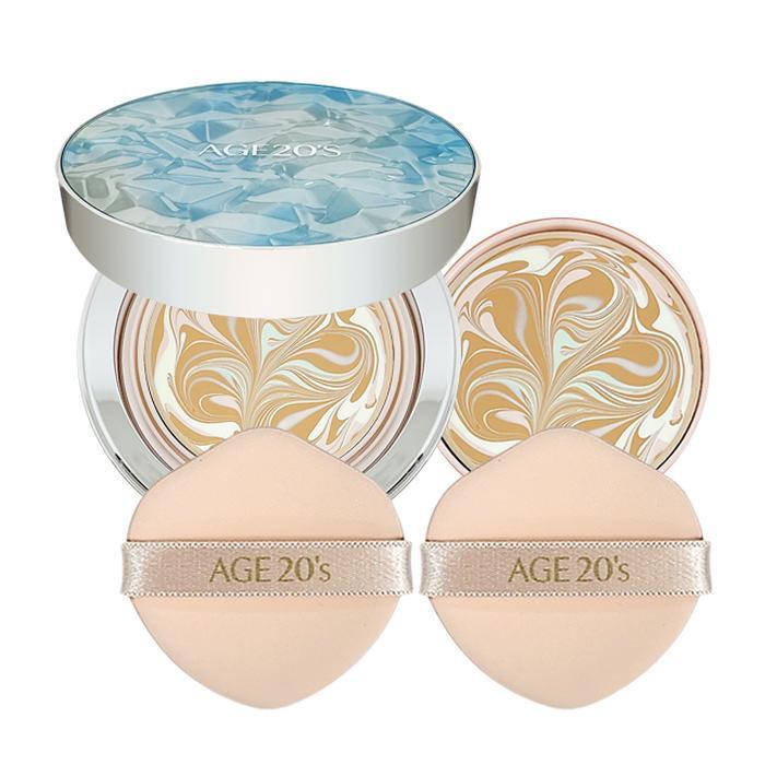 

Age 20 s Fact Aura Essence Cover No. 23 Blue (Main Product + Refill) (23601869) No. 23 Blue + Refill