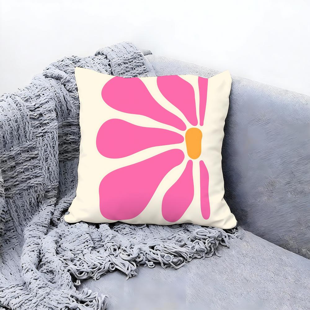 blooming flowers Cushion Cover Premium Comfort Reversible Pillow Cove Two in One Design for Any Room Car Interior