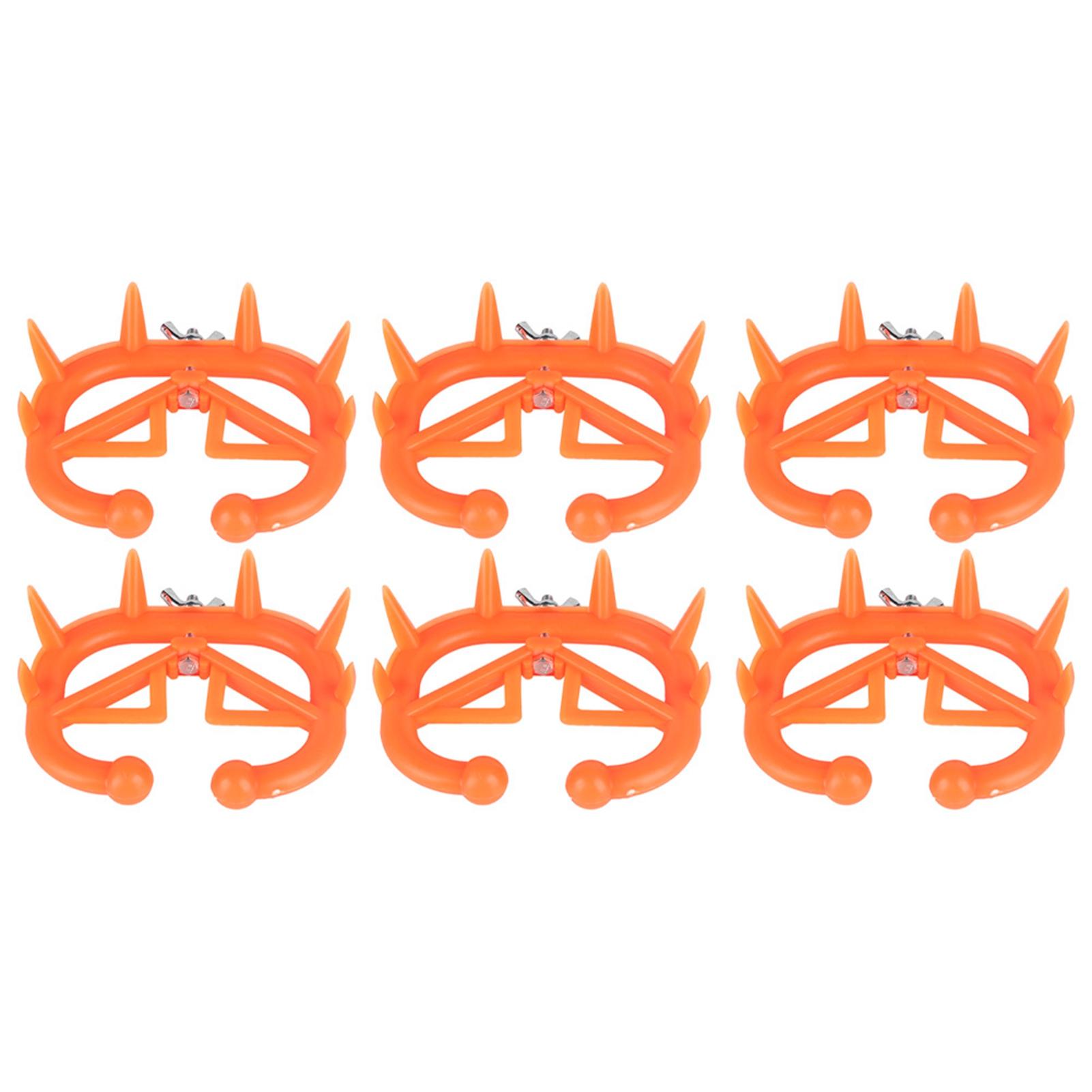 

6PCS Farm Animal Weaner Plastic Weaning Equipment for Calf Cow Cattle