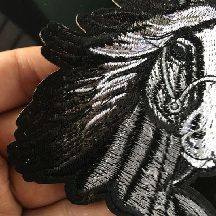 Ponies Embroidered Patches Horse Head Iron On Patches Applique Patches Animal Sewing On Patches Sewing Patches for Hat