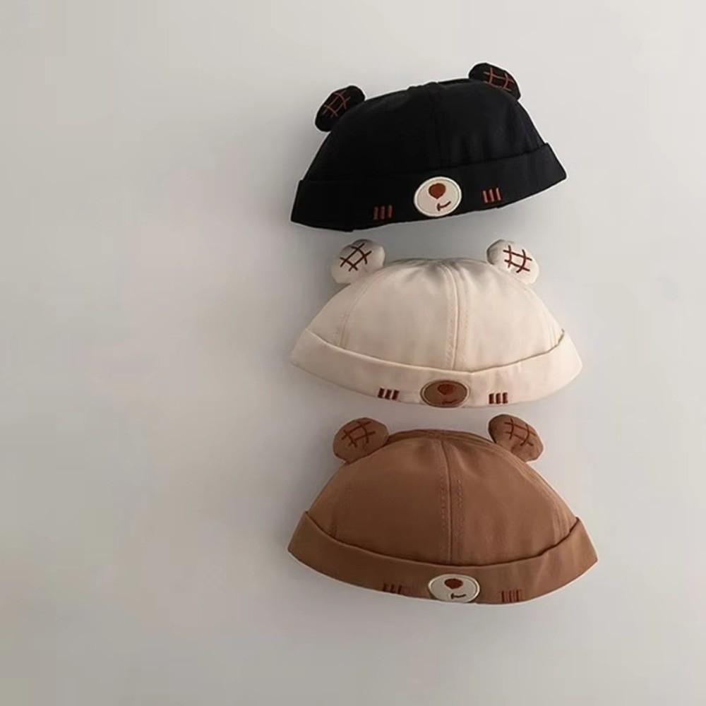 Adjustable Baby Docker Cap Bear Ear Sun Hat New Kids Beanie Cap Spring Summer