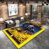 Helldivers Game Silhouettes Carpet Rug For Living Room Bedroom Home Sofa Decoration Kids Play Nonslip Floor Mat