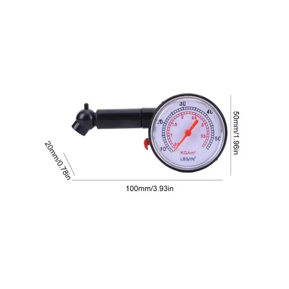 Car Tyre Tire Pressure Gauge For Car Auto Motorcycle Truck Bike Dial Meter Vehicle Tester Pressure Tyre Measurement Tool