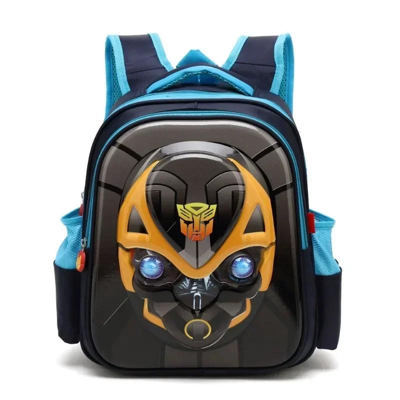 Transformerss 3D Mini Backpacks Bumblebee Optimus Prime Cosplay Waterproof School Bags Kawaii Backpack Mochila