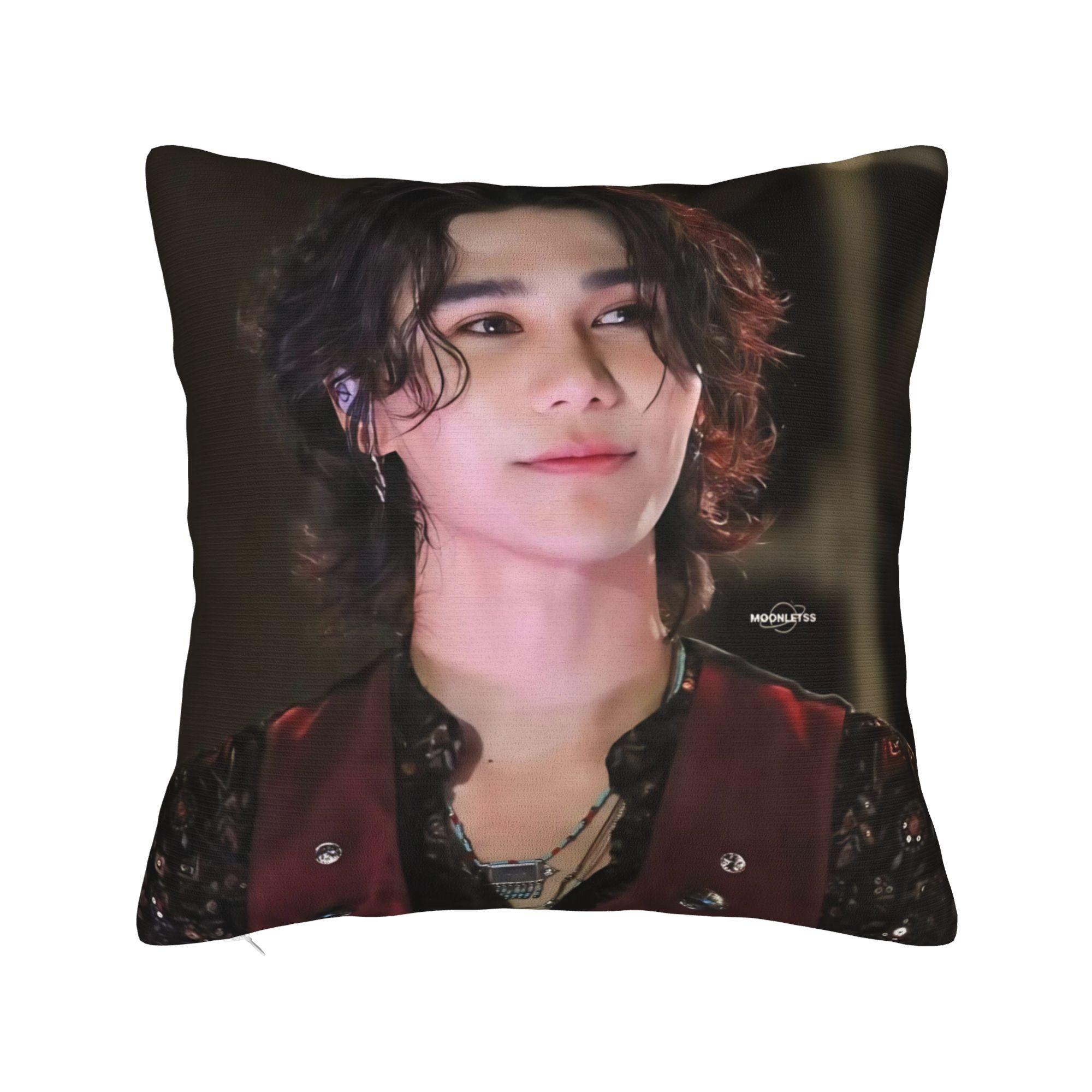 

Jeff Satur Meme Pillowcase Polyester Cushion Cover Decoration Pillow Case Cover Home Square 45X45cm 30x30cm 12x12in