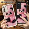 Phone Case: 2D Flat Samsung Galaxy A34 A35 M05 M06 S20 S22 S21 FE Plus 5G Layered Protective Case, Plush Heart, Christmas and Halloween Gift