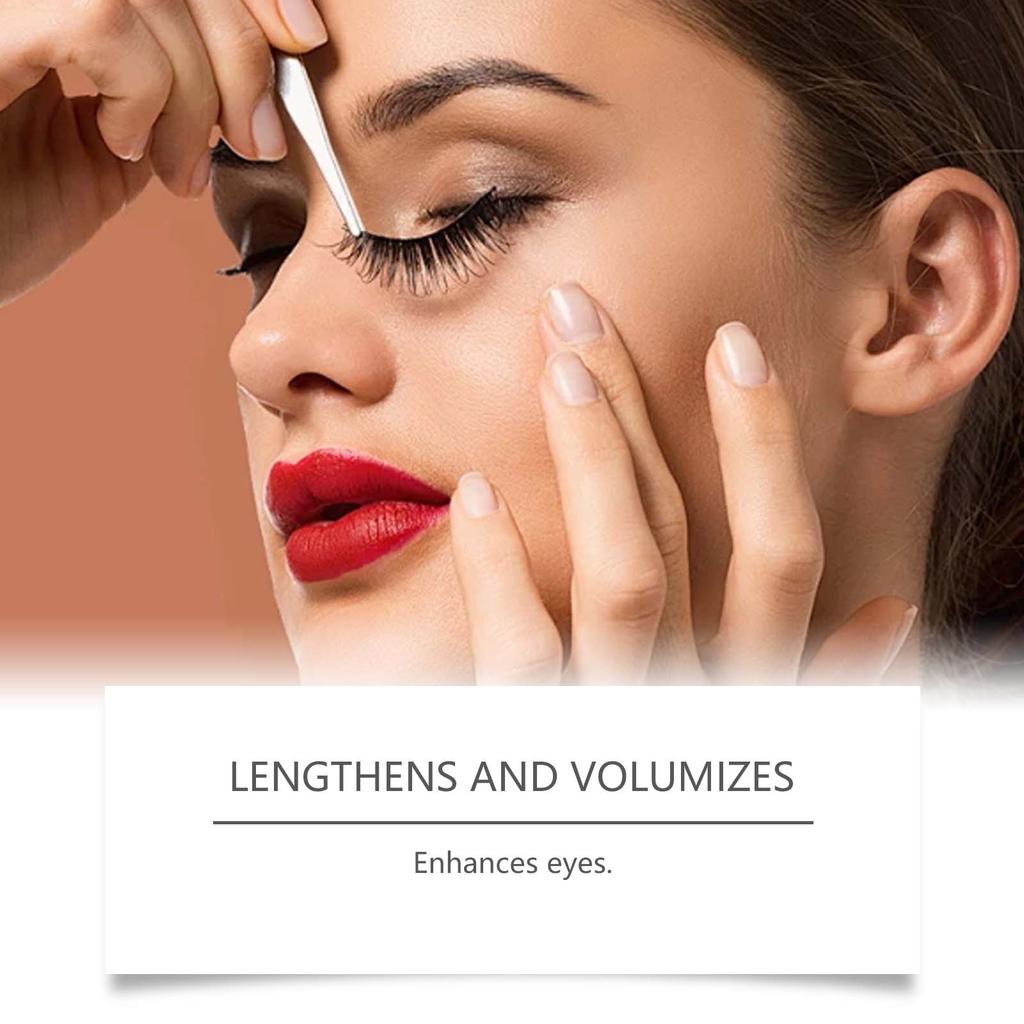 Volumen Mascara Kreiert Lange Haltende Geschwungene Wimpern, Verbessert Die Wimpern Und Verlängert Die Wimpernlänge. 4ML