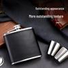 Zhishi Mini Stainless Steel Liquor Flask Set