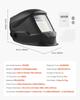 Welding Helmet Auto Darkening, 100 X 80 Mm True Color Welding Hood, Solar-Powered Welder Mask 4 Arc Sensors, Wide Shade 4/5-9/9-13 for TIG MIG Weld