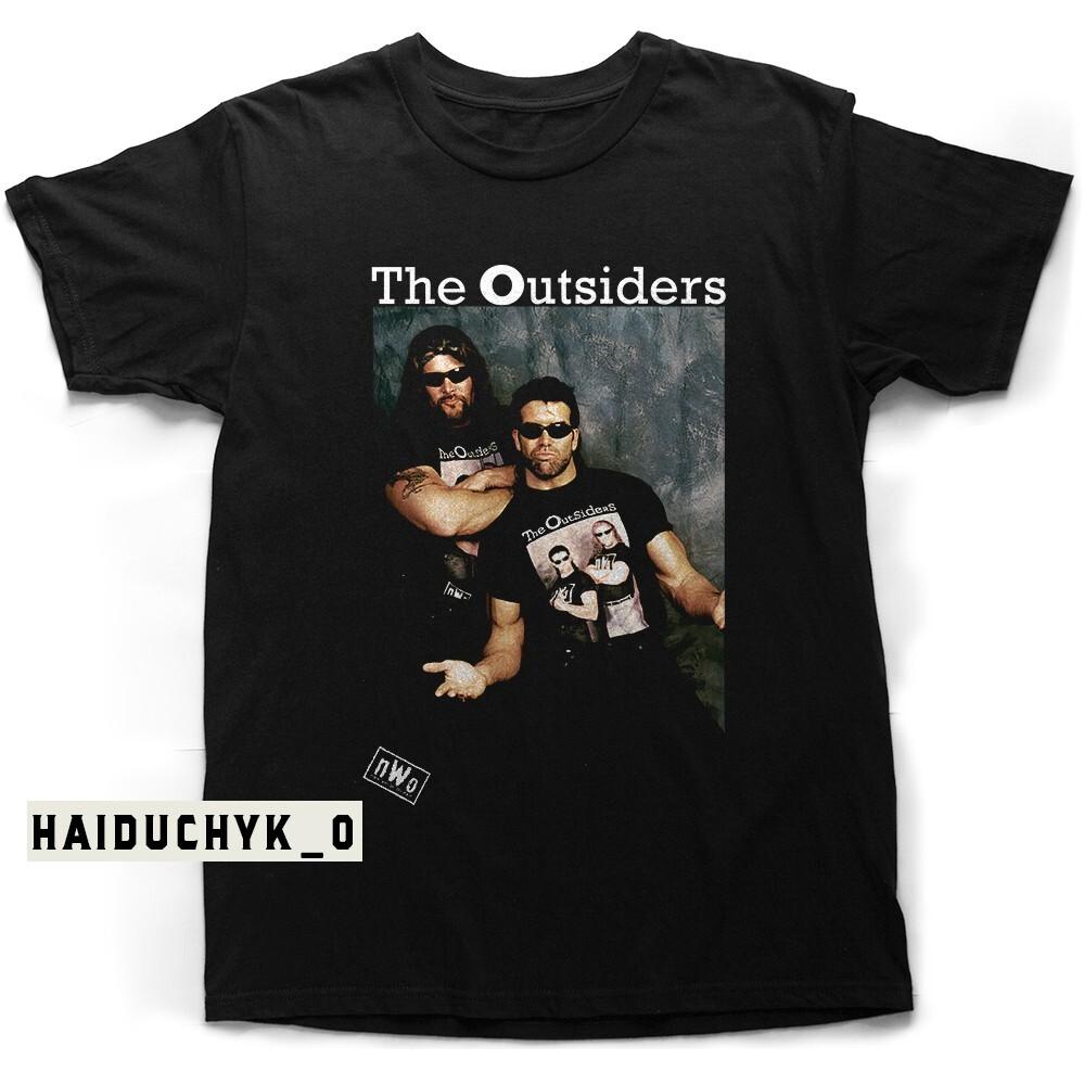 The Outsiders Nwo Wrestling Shirt The Outsider Unisex Black T-shirt Size S-5XL Unisex T-Shirt