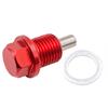 Oil Pan Screws Nuts Bolts Aluminium Alloy Transmission Magnetic Oil Drain Plug M12 M14 M16 M18 M20