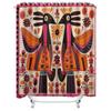 Vibrant Folk Art Shower Curtain - Colorful Bird & Floral Designs for Unique Bathroom Décor, Waterproof, Easy Care & Joyful