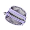 Universal Card Holder Coin Bags Three Layers Large Capacity Purse Zipper Waterproof Wallet Bank ID Credit Card Keys Earphone