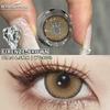 Eyeshare 2PCS New Fashion Color Contact Lenses Blue Glasses Lenses Brown Natural Beauty Lenses Green Fashion Lenses