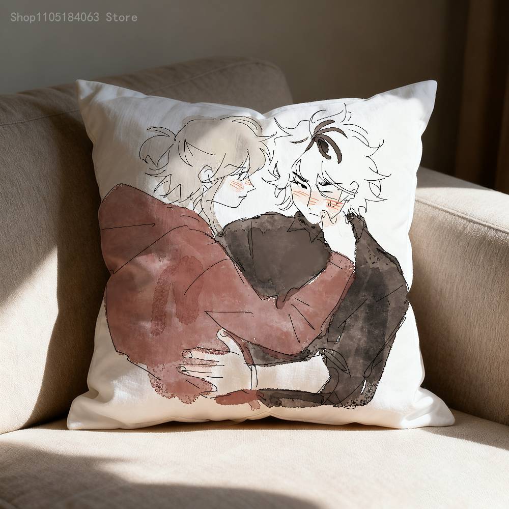 FFakemink VVincenzo Pillow Case For Sofa Decor Car Office Room Printing Cushion Cover Decorations and Protector