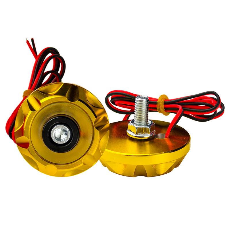 Motorcycle modification accessories Multi-color motorcycle side light CNC high quality extreme oxidation process side light