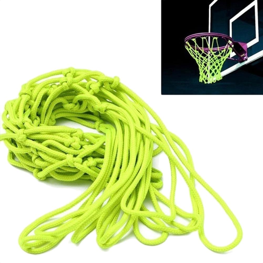 In The Dark Basketball Hoop Net Luminous Basketball Net Outdoor Sports Accessories Sporting Goods