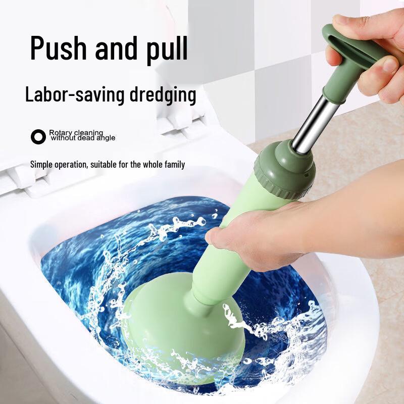 Stainless Steel Manual Toilet Drain Cleaner