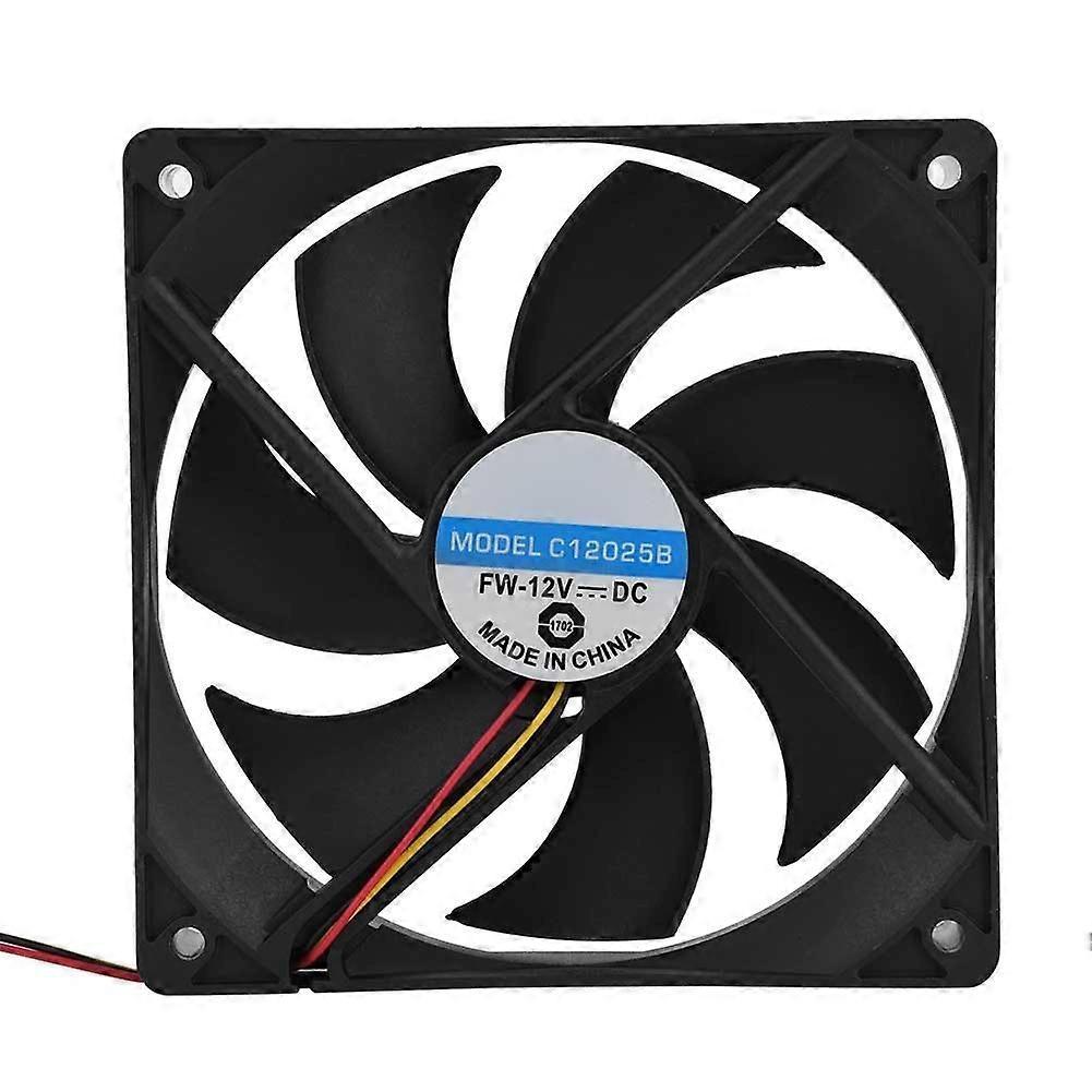 12cm PC Cooling Fan High Airflow Low Noise Chassis-Cooling Fan PC Accessories