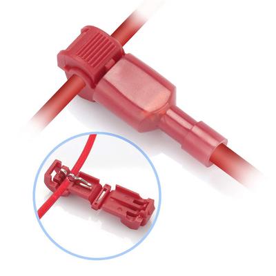 220pc Insulated Quick Splice Wire Terminals T-Tap Kit Male Spade Wire Connectors