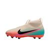 Mercurial Superfly 10 Academy IB4439-100 Pale Ivory Black Kids Cleats