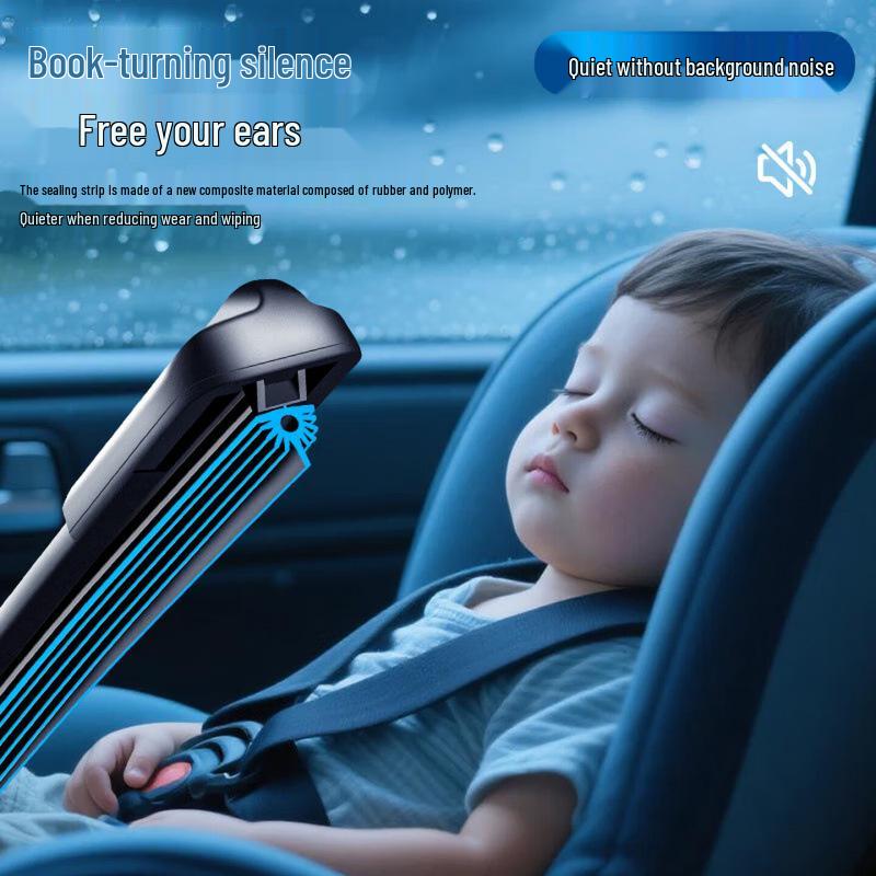 Changan Oshan X5 Frameless Silent Front Wiper Blade with Eleven-Layer Rubber