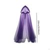 Halloween Witch Cloak Cape for Fancy Dress Cosplay Stage Performances Prom