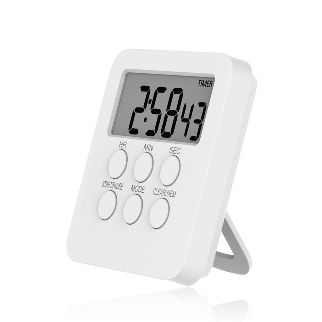 Digital Timer Clock Magnetic Cooking Countdown Alarm 24 Hours with LCD Screen   Mode for Studying Sports   Classroom Library